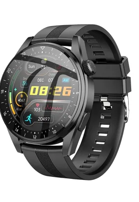 HOCO smartwatch / inteligentny zegarek Y9 smart sport (możliwość połączeń z zegarka) czarny