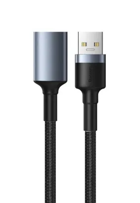BASEUS kabel USB przedłużający USB3.0 do USB 2A 1 metr czarno-szary CADKLF-B0G