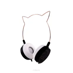 Słuchawki nagłowne CAT EAR model YLFS-22 Jack 3,5mm czarne