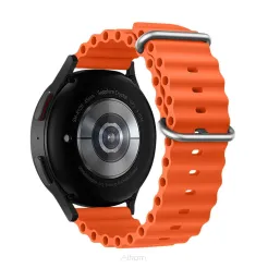 FORCELL F-DESIGN FS01 pasek / opaska do Samsung Watch 20mm pomarańczowy