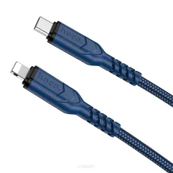 HOCO kabel Typ C do Lightning PD 3A 20W X59 1 m niebieski
