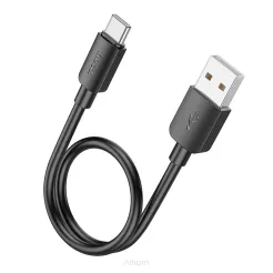 HOCO kabel USB do Typ C Hyper Power Delivery 27W X96 25cm czarny