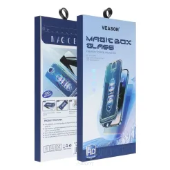 Szkło Hartowane 6D Pro Veason Easy-Install Glass - do Iphone 11 Pro Max czarny