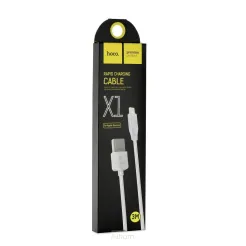 HOCO kabel USB A do Lightning 2,1A X1 3 m biały