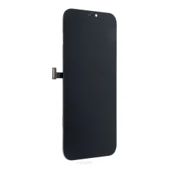 Wyświetlacz do iPhone 12 Pro Max z ekranem dotykowym czarnym z wymienialnym IC (COF) HQ soft OLED GX!!