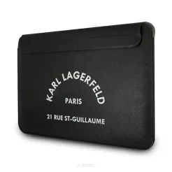 Pokrowiec na laptop / notebook 16" Karl Lagerfeld Sleeve KLCS16RSGSFBK czarny
