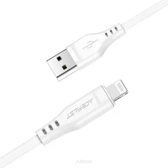 ACEFAST kabel USB A do Lightning 8-pin MFi 2,4A C3-02 1,2m biały