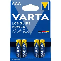 Bateria Alkaliczna VARTA R3 (AAA) 4 szt. Longlife Power