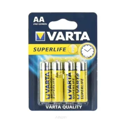 Bateria Cynkowa VARTA  R6 (AA) 4 szt Superlife