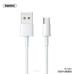 REMAX kabel USB - Micro Fast charger Pro 2,1A RC-163m biały