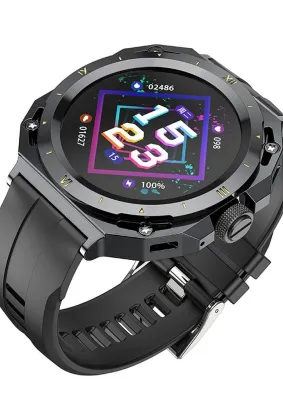 HOCO smartwatch / inteligentny zegarek Y14 smart sport (mozliwośc połączeń z zegarka) czarny