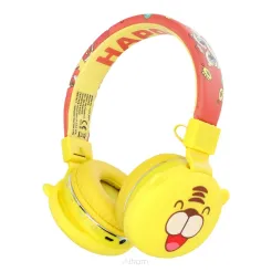 Słuchawki nagłowne bezprzewodowe / bluetooth JELLIE MONSTER Deman YLFS-05BT zółte