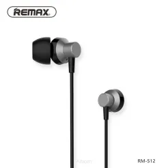 REMAX zestaw słuchawkowy / słuchawki RM-512 czarny