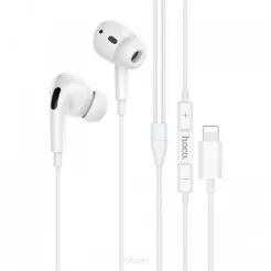 HOCO zestaw słuchawkowy / słuchawki do Iphone Lightning 8-pin M1 Pro białe