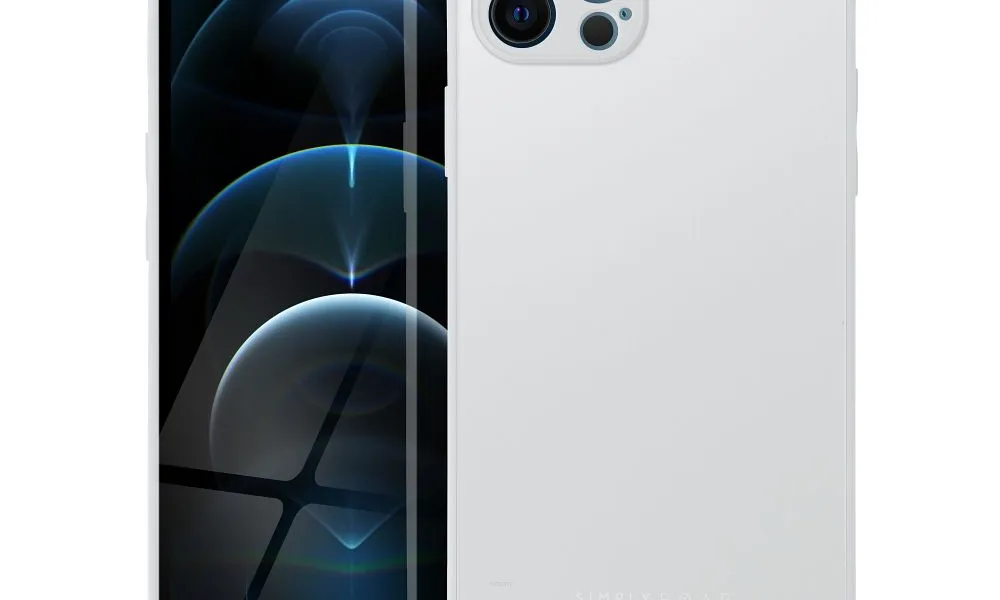 Futerał Roar Matte Glass Case - do iPhone 12 Pro Max stalowy