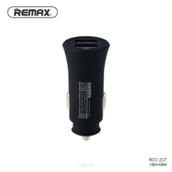REMAX ładowarka samochodowa ROCKET 2xUSB 2,4A RCC217 czarna