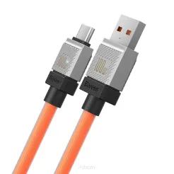 BASEUS kabel USB do Typ C CoolPlay Power Delivery 100W 1m pomarańczowy CAKW000607