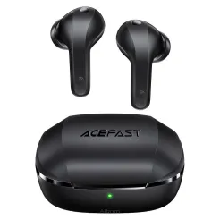ACEFAST słuchawki bezprzewodowe TWS ze stacją ładującą + ANC + ENC (redukcja szumów) + IPX6 + BT5.2 T2 czarne