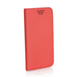 Kabura Smart Book Universal 4,0 - 4,5" czerwony