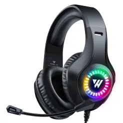 Słuchawki Gamingowe 3D Stereo Sound z Mikrofonem Wintory M3 Czarne