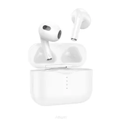 HOCO słuchawki bezprzewodowe / bluetooth stereo TWS  Soundman EW09 białe