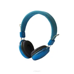 Słuchawki nagłowne multimedialne z mikrofonem ART AP-60MB niebieskie