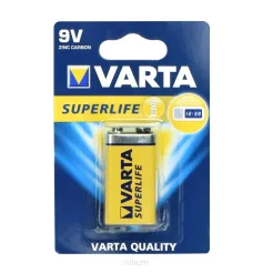 Bateria Cynkowa VARTA  9V 1 szt Superlife