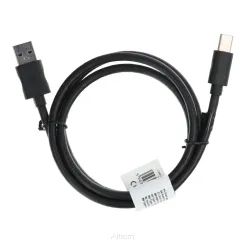 Kabel USB - Typ C 3.0 C393 1 metr 5A czarny