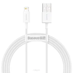 BASEUS kabel USB do Apple Lightning 8-pin 2,4A Superior Series Fast Charging CALYS-B02 1,5 metra biały