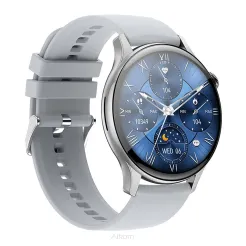 HOCO smartwatch / inteligentny zegarek Y10 Pro AMOLED smart sport (możliwość połączeń z zegarka) srebrny