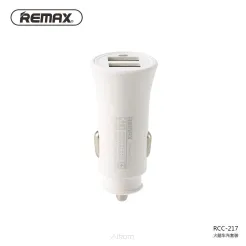 REMAX ładowarka samochodowa ROCKET 2xUSB 2,4A RCC217 biała