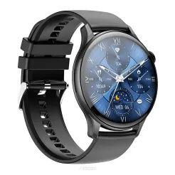 HOCO smartwatch / inteligentny zegarek Y10 Pro AMOLED smart sport (możliwość połączeń z zegarka) czarny