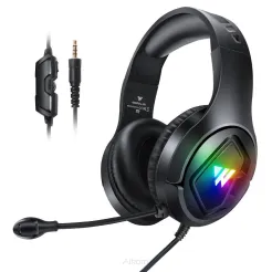 Słuchawki Gamingowe 3D Stereo Sound z Mikrofonem Wintory M1 Czarne