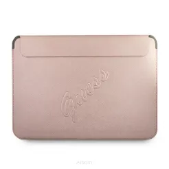 Pokrowiec na laptop / tablet / notebook 13"  GUESS Sleeve GUCS13PUSASPI różowy