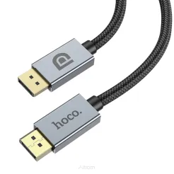 HOCO kabel Display Port (DP) - Display Port (DP) wer. 1.4 / 8K 60Hz / Ultra HD / 32Gpbs US04 2m czarny