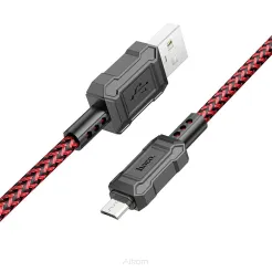 HOCO kabel USB do Micro 2,4A Leader X94 czerwony