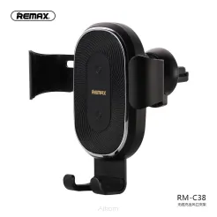 REMAX uchwyt samochodowy z ładowaniem indykcyjnym do kratki RM-C38 czarny