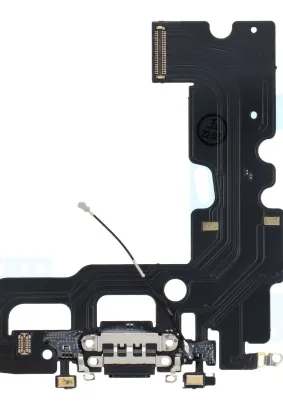 Taśma do iPhone 7 4,7" ze złączem ładowania - czarna