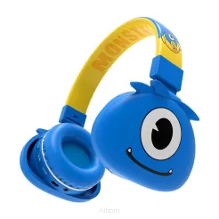 Słuchawki nagłowne bezprzewodowe / bluetooth JELLIE MONSTER Monster YLFS-09BT niebieski