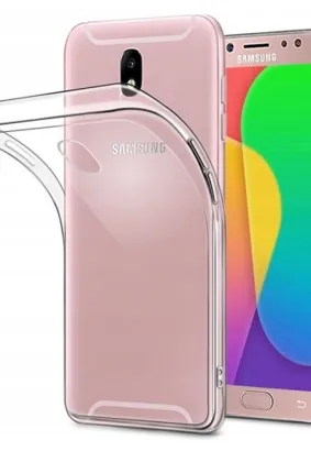Futerał Back Case Ultra Slim 0,3mm do SAMSUNG Galaxy J5 transparentny