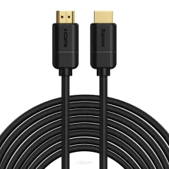 BASEUS kabel HDMI do HDMI 4K 60Hz 2.0 High Definition CAKGQ-E01 8 metry czarny