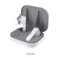 HOCO słuchawki bezprzewodowe / bluetooth stereo Pleasure TWS ES34 białe