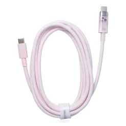 BASEUS kabel Typ C do Typ C Explorer Power Delivery 100W 2m różowy P10319703411-01 / CB000043