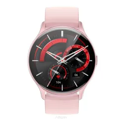 HOCO smartwatch / inteligentny zegarek Amoled Y15 smart sport (możliwość połączeń z zegarka) złoty róż