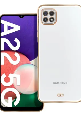 Futerał LUX do SAMSUNG Galaxy A22 5G biały