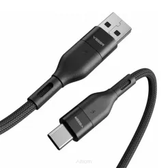 VEGER kabel USB do Typ C 5A 2,0 AC03 1,2m czarny