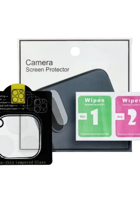 Szkło hartowane 5D Full Glue do aparatu - do iPhone 12 Pro Max Transparent