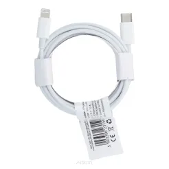 Kabel Typ C do iPhone Lightning 8-pin Power Delivery PD18W 3A C973 biały 3 metry