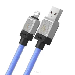 BASEUS kabel USB do Apple Lightning 8-pin CoolPlay 2,4A 1m niebieski CAKW000403