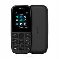NOKIA telefon komórkowy 105 Single Sim czarny